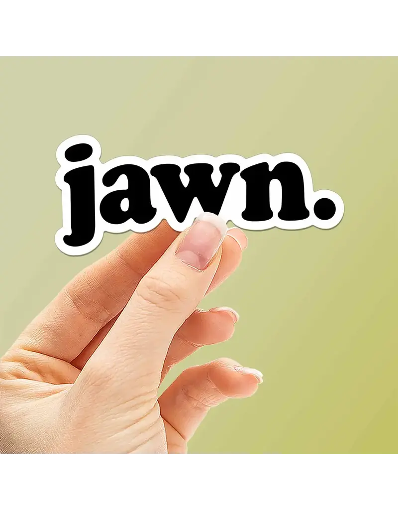 sentinel supply Waterproof Jawn Philly Birds Sticker