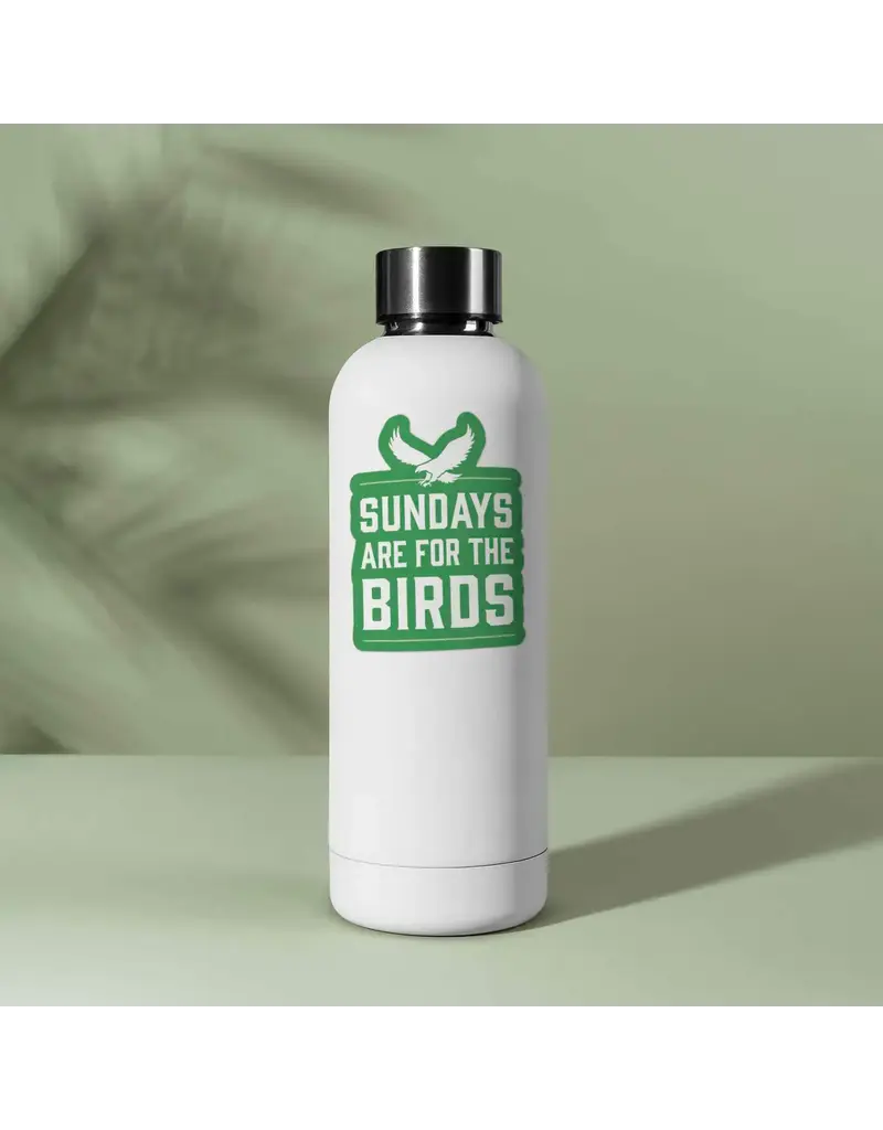 sentinel supply Waterproof Sundays are for the Birds Sticker