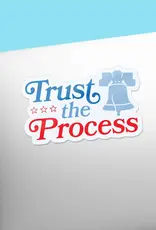 sentinel supply Waterproof Trust the Process Philly Birds Sticker