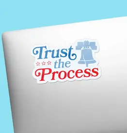 sentinel supply Waterproof Trust the Process Philly Birds Sticker