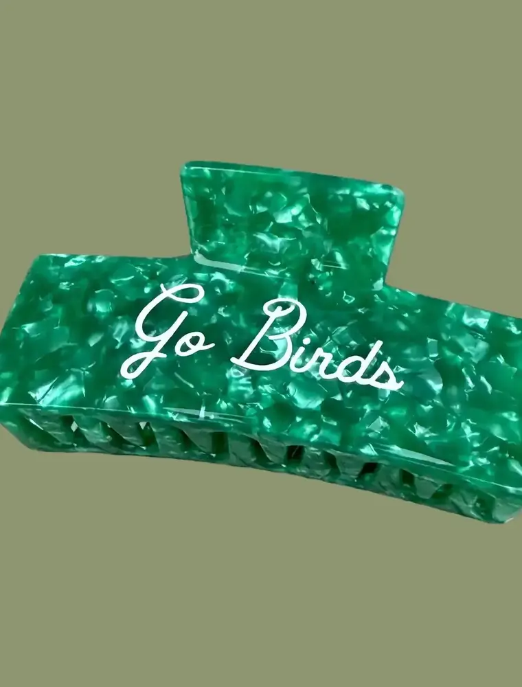 dainty studios Go Birds Philly Hair Clip