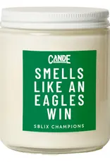 CE Craft Co Smells like an Eagles Win Philly Soy Wax Cande 8oz.