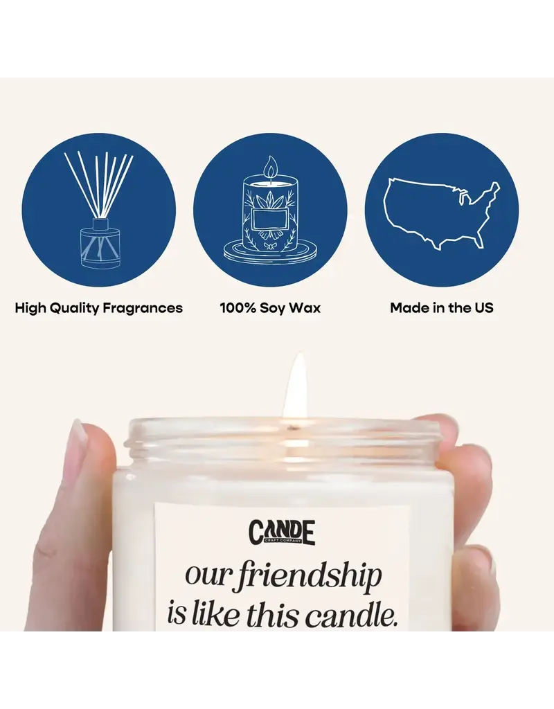 CE Craft Co Smells like an Eagles Win Philly Soy Wax Cande 8oz.