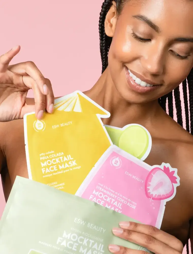 ESW Beauty Mocktail Biocellulose Face Masks (3pack)