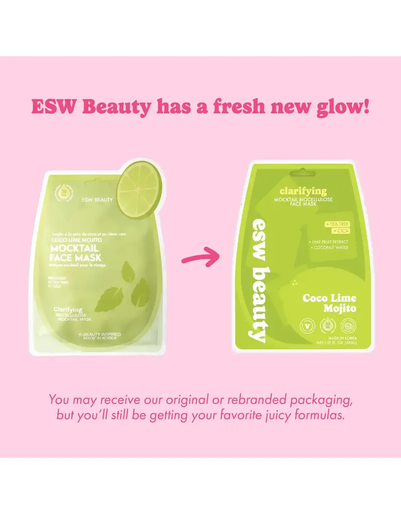 ESW Beauty Mocktail Face Mask (coco lime mojito)