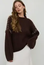 bp Contrast Stitch Sweater
