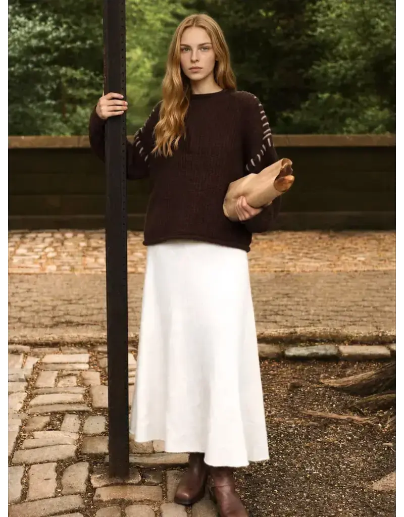 bp Contrast Stitch Sweater