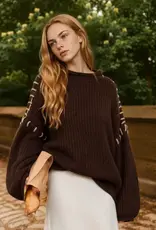 bp Contrast Stitch Sweater