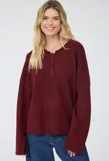 bp Relaxed Henley Pullover
