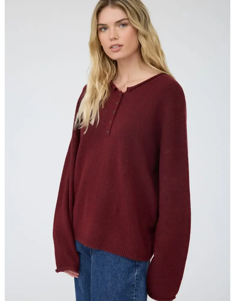 bp Relaxed Henley Pullover