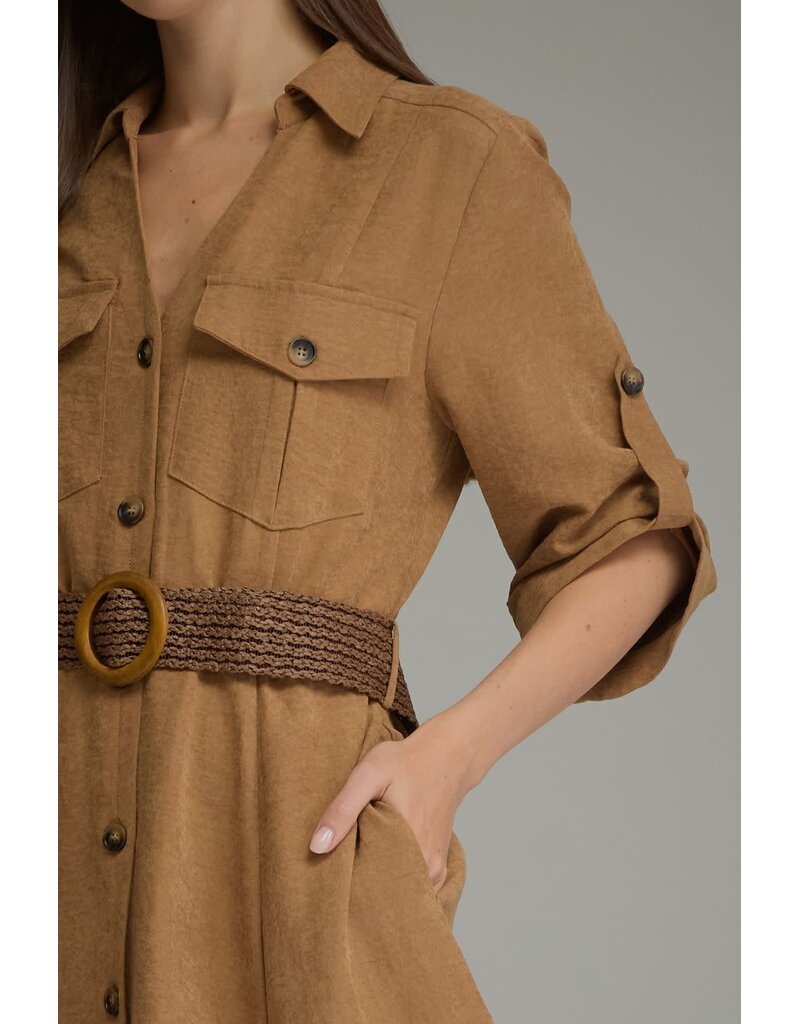 Entro Arden Belted Dress