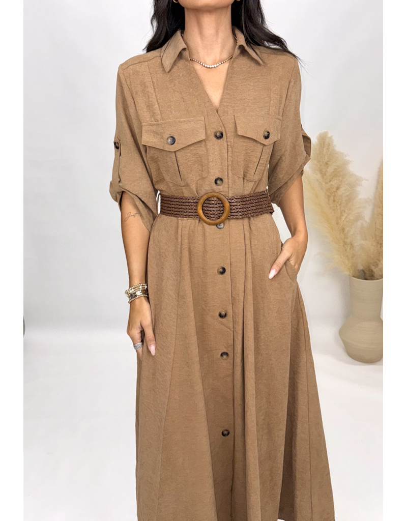 Entro Arden Belted Dress