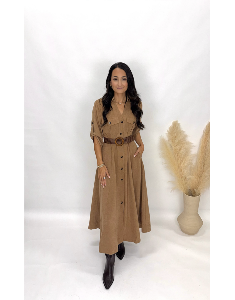 Entro Arden Belted Dress