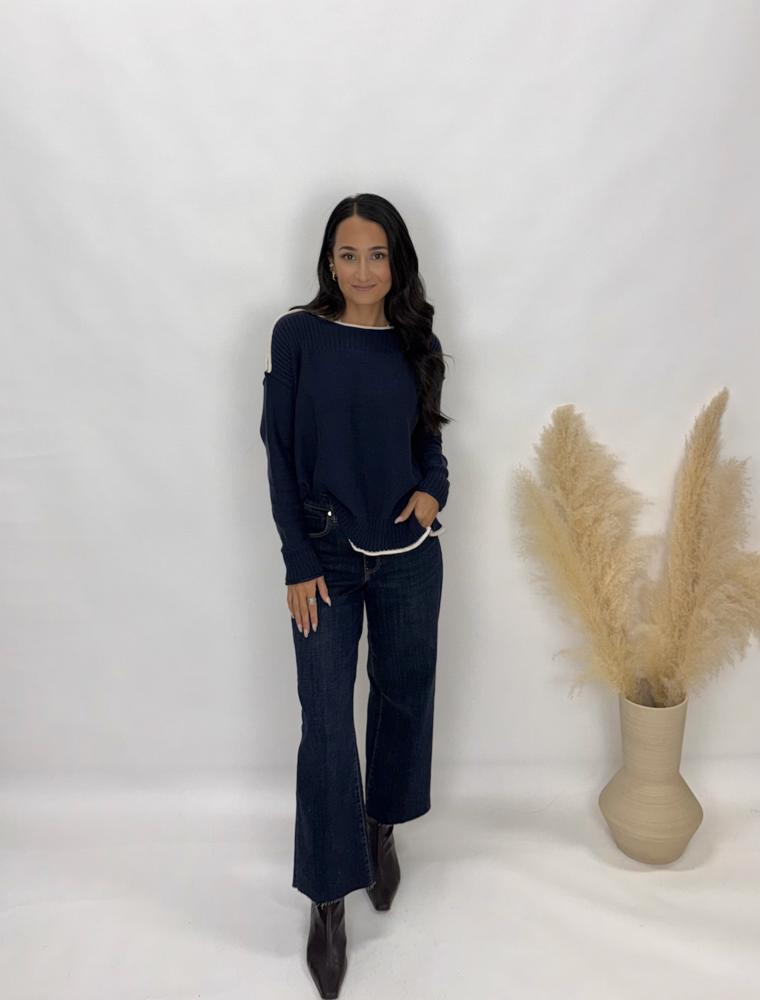 Liverpool Stride Highrise Crop with Wide Cut Hem 26"