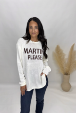 Sunday Edition Martini Please Sweater