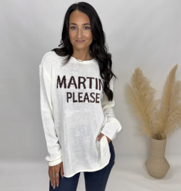 Sunday Edition Martini Please Sweater