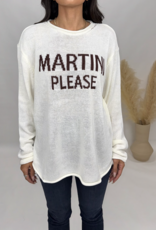 Sunday Edition Martini Please Sweater