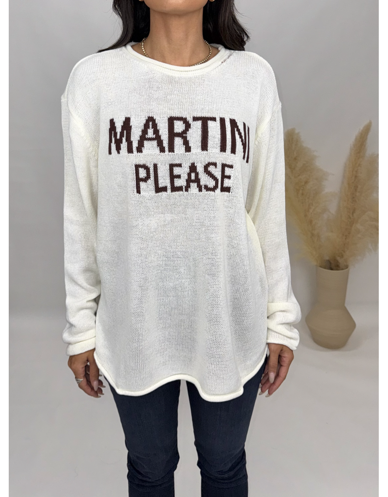 Sunday Edition Martini Please Sweater