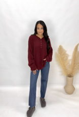 bp Relaxed Henley Pullover