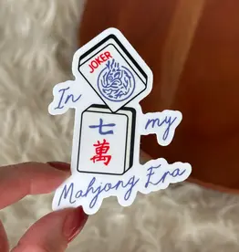 big moods In My Mahjong Era Sticker