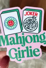 big moods Mahjong Girlie Tile Mahjong Sticker