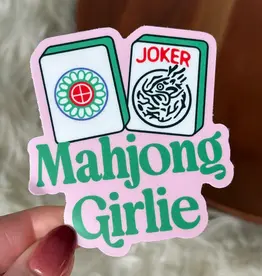 big moods Mahjong Girlie Tile Mahjong Sticker