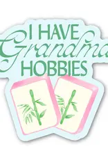 big moods "I Have Grandma Hobbies" Mahjong Tile Sticker