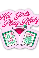big moods "Hot Girls Play Mahj" Mahjong Game Night Stickers