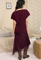 bp Ava Hem Lace Trim Midi Dress