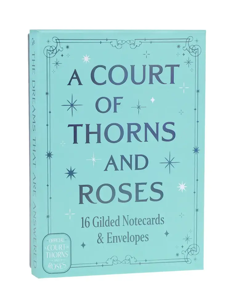 Chronicle Books ACOTAR Official Gilded Notecards