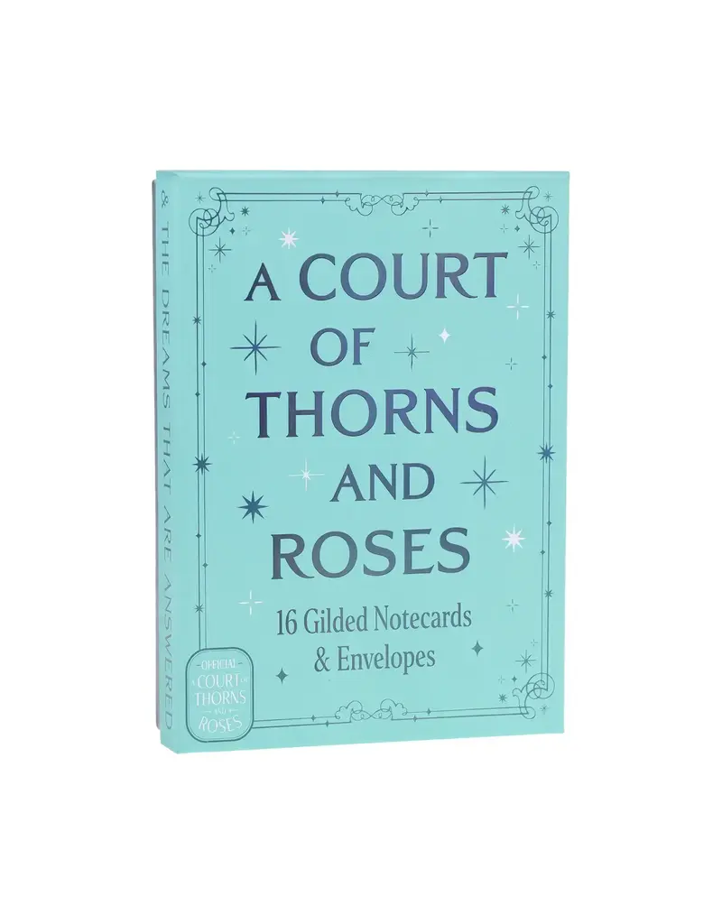 Chronicle Books ACOTAR Official Gilded Notecards