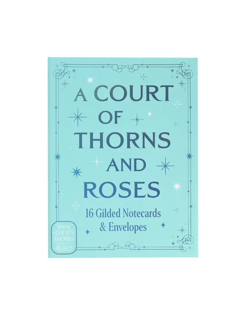 Chronicle Books ACOTAR Official Gilded Notecards