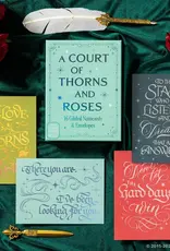 Chronicle Books ACOTAR Official Gilded Notecards