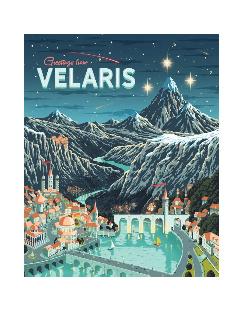 Chronicle Books ACOTAR Velaris 1000 Piece Puzzle