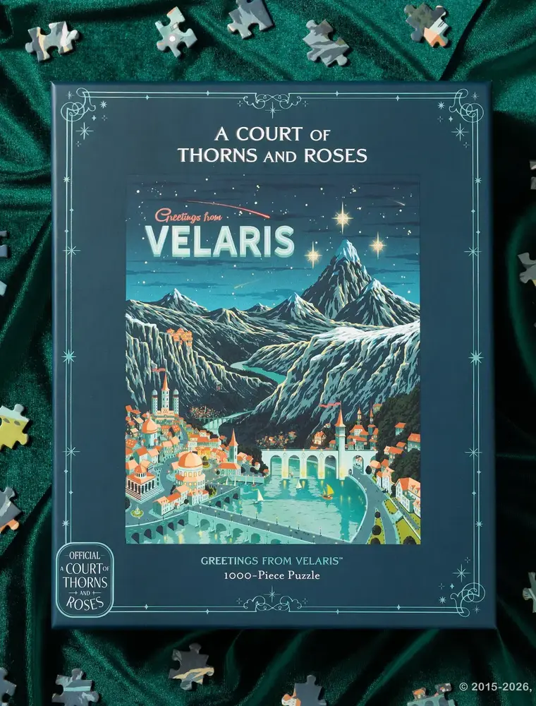Chronicle Books ACOTAR Velaris 1000 Piece Puzzle