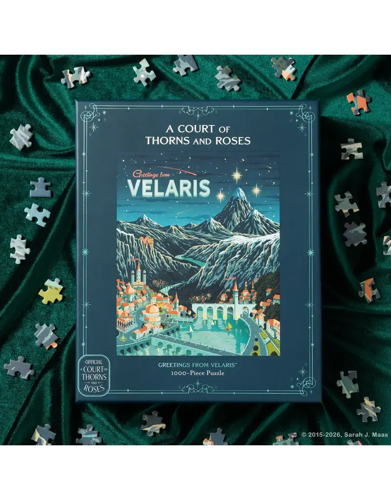 Chronicle Books ACOTAR Velaris 1000 Piece Puzzle