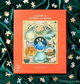 Chronicle Books ACOTAR Official Seven Courts of the Faerie Realm 1000 Piece Puzzle