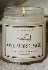 Sweet Water Decor One More Page 9 oz Soy Candle