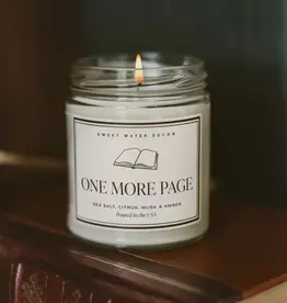 Sweet Water Decor One More Page 9 oz Soy Candle