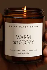 Sweet Water Decor Warm and Cozy 9 oz Soy Candle