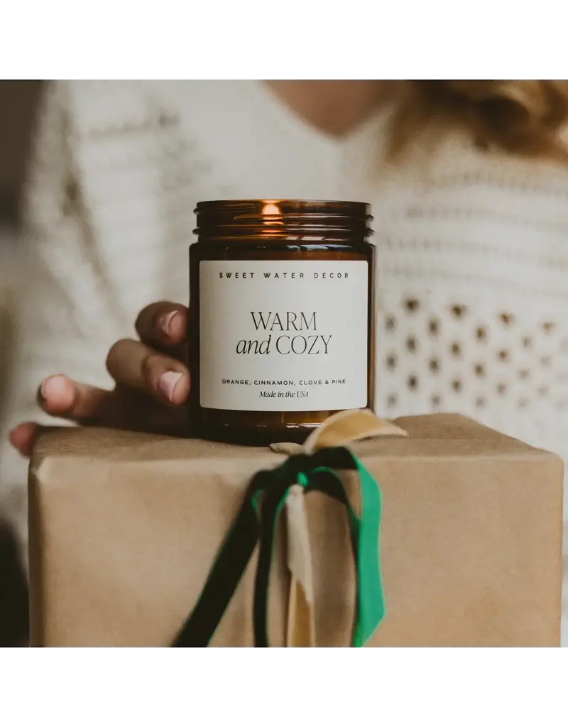 Sweet Water Decor Warm and Cozy 9 oz Soy Candle
