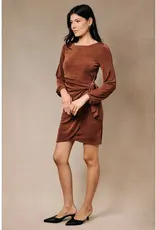 Sunday Edition Mia Faux Wrap Mini Dress