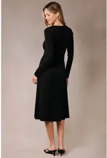 Sunday Edition Klarity Surplice Midi Dress