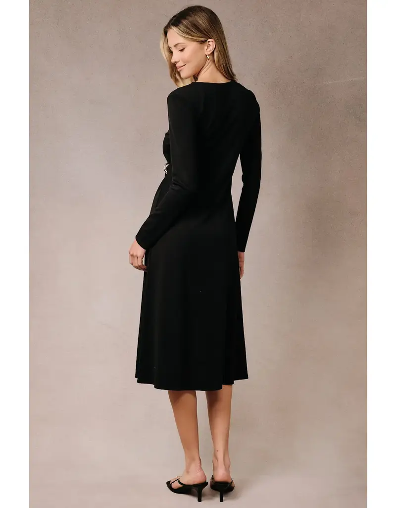 Sunday Edition Klarity Surplice Midi Dress