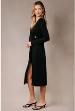 Sunday Edition Klarity Surplice Midi Dress