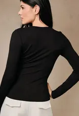 Sunday Edition Alara Cutout Knit Top