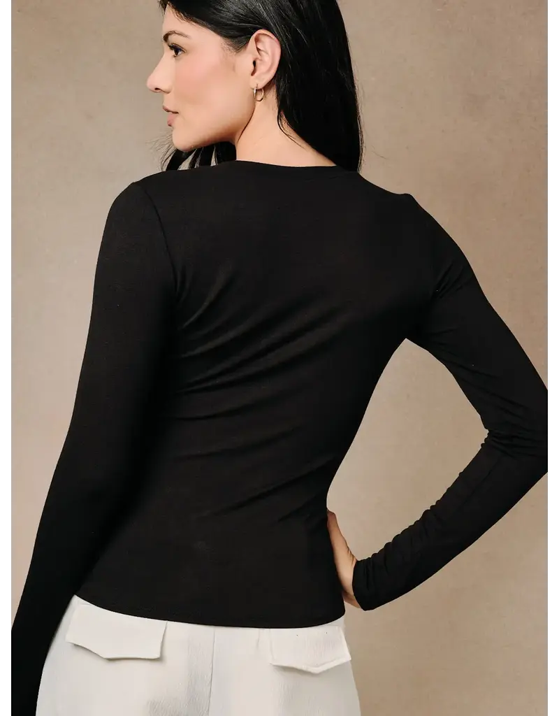 Sunday Edition Alara Cutout Knit Top