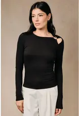 Sunday Edition Alara Cutout Knit Top