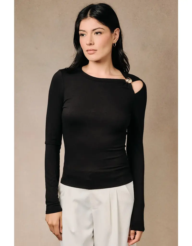 Sunday Edition Alara Cutout Knit Top