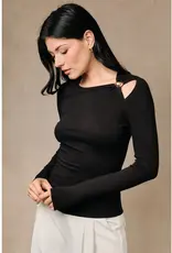 Sunday Edition Alara Cutout Knit Top